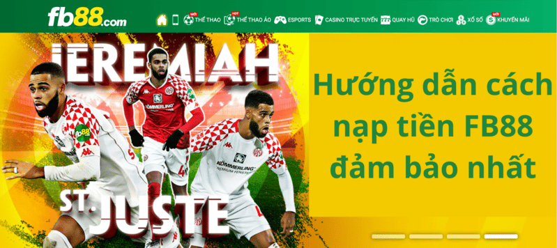 Hướng dẫn nạp tiền FB88