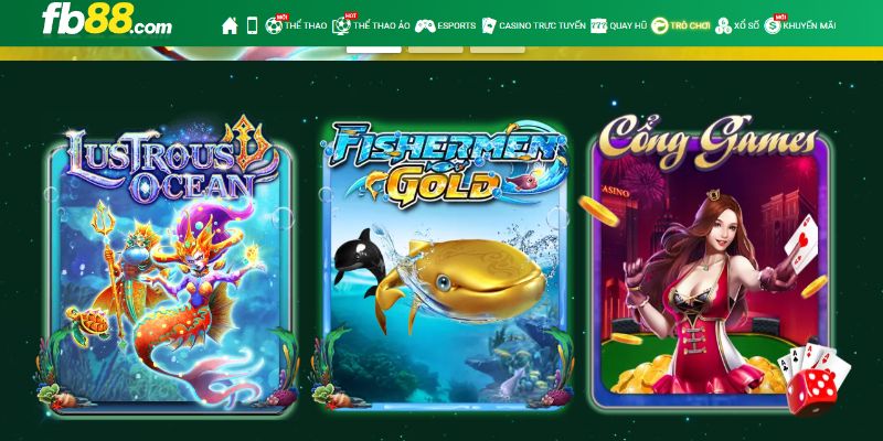 Kho game độc đáo tại Fb88